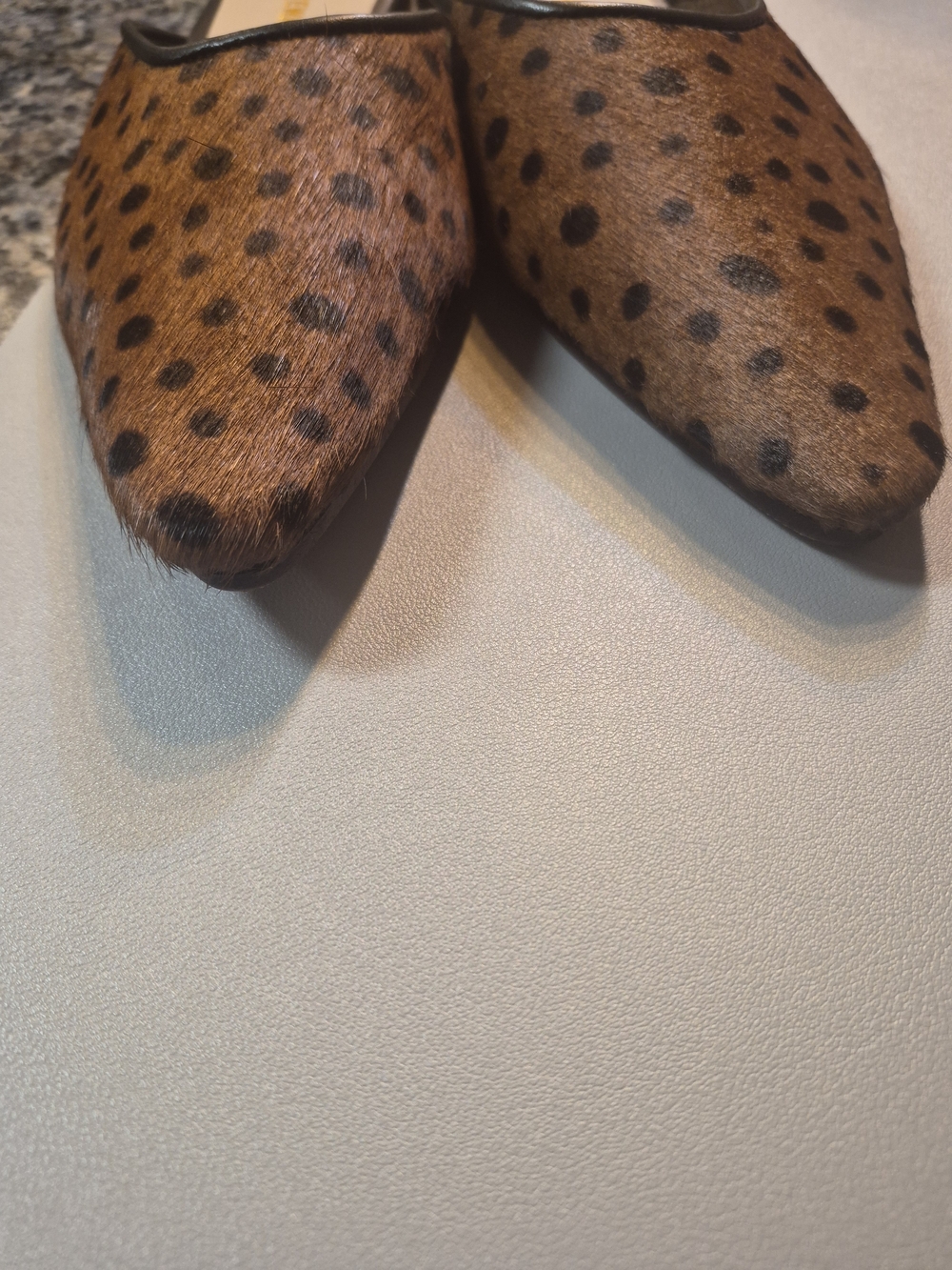 Mabrey Slip On Mules In Cheetah Print - Picture 5 of 7